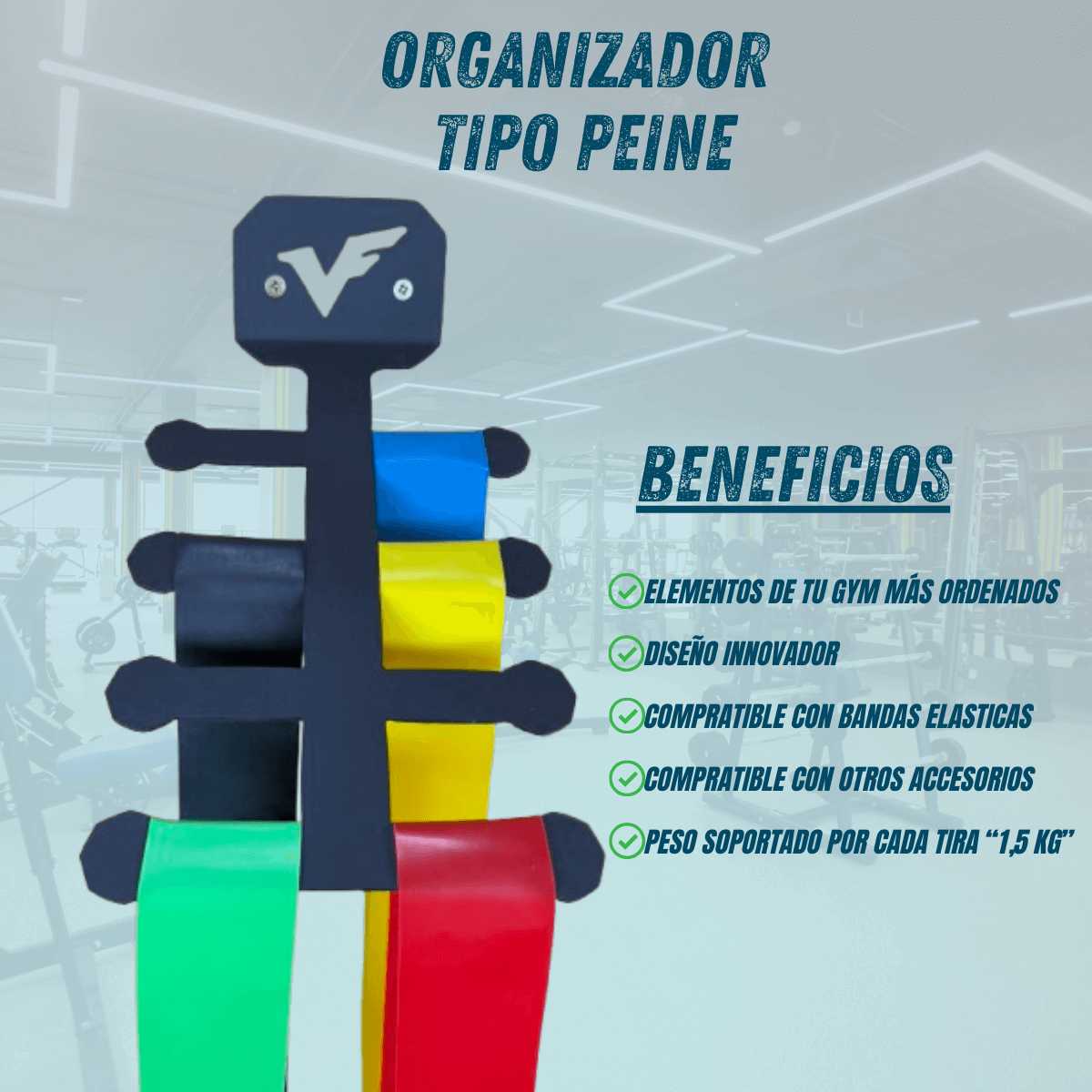ORGANIZADOR TIPO PEINE
